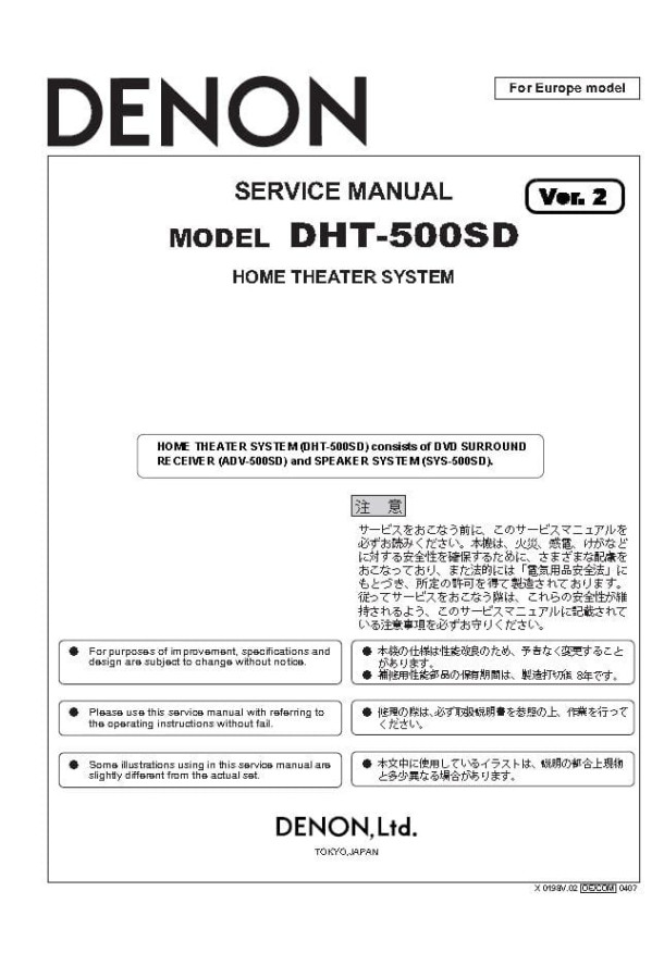 DHT-500SD Ver.2
